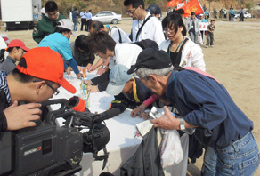 2009年煙臺店植樹活動