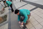 12月25日早上，永旺濟(jì)寧購物中心全體員工參加此次活動(dòng)。